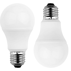 Lamp peervorm set van 2 A60 E27 8W 810lm 4000K 180� 