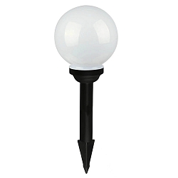 Armatuur met grondpen GLOBE IP44, wit