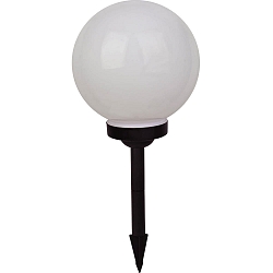 Armatuur met grondpen GLOBE IP44, wit
