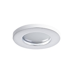 Outdoor LV downlight, IP65, � 8.3cm, 12V AC, GX5.3 max. 50W, fixed, white