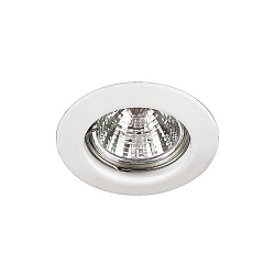 Downlight stijf GX5,3 IP20, wit dimbaar