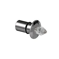Austrittselement FIBATEC FASER S2 / S2M kort, chroom mat