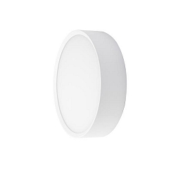 Wandarmatuur voor buitenshuis EYE rond, CCT Switch, slagvast IP65, wit mat 
