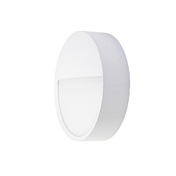 Wandarmatuur voor buitenshuis EYE slagvast, met omslag IP65, wit mat 