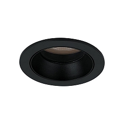 recessed luminaire, glossy, black, transparent 9,2W 820lm 3000K 20-40� 20-40� CRI 80-89