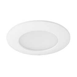 Downlight PLUG & PLAY met stekker IP54, gesatineerd, wit dimbaar