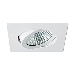Inbouwarmatuur LAKIL-S draaibaar, voor BAP, Dim-To-Warm IP20, wit dimbaar 6W 460lm 1800 - 3000K 38� 38� CRI >80