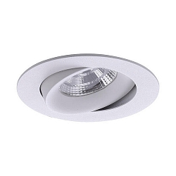Downlight INDIWO83 rond, Dim-To-Warm IP20, wit dimbaar