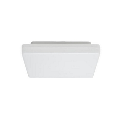Plafondarmatuur voor buiten BYAM-S MINI hoekig, CCT Switch, slagvast, schakelbaar, multipower IP65, wit mat 