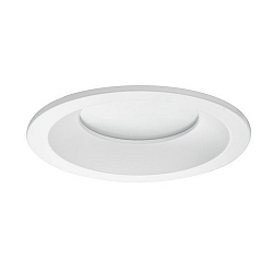 Downlight BOWL rond IP20, opaal, wit dimbaar
