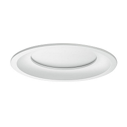 Downlight BOWL rond IP20, opaal, wit dimbaar