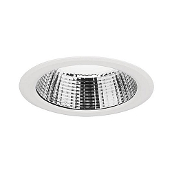 Inbouwarmatuur IP20, glanzend, opaal, wit  25W 1877lm 3000K CRI 90-100
