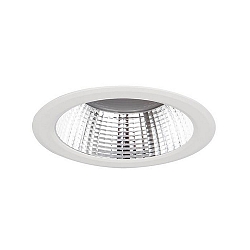 Inbouwarmatuur IP20, glanzend, opaal, wit 19W 1235lm 3000K CRI 90-100