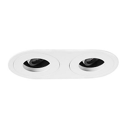 Downlight ARUN 2-voudig, rond IP20, wit dimbaar