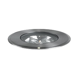 Vloerinbouwarmatuur HYBRIDE begaanbaar IP67, rvs 