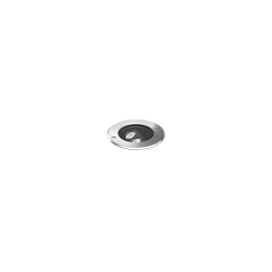 floor recessed luminaire LANKA-R round, adjustable, passable, switchable IP67