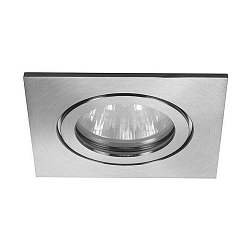 Downlight 4VA stijf, vierkant GX5,3 IP65, rvs dimbaar