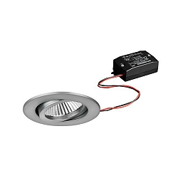 Downlight BB03 rond, draaibaar IP20, nikkel mat 