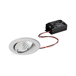 Downlight BB09 hoekig, draaibaar IP20, wit 