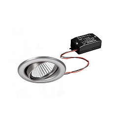 Downlight BB09 hoekig, draaibaar IP20, rvs 