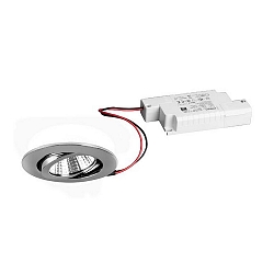 Downlight BB03 rond, dimbaar IP20, chroom dimbaar