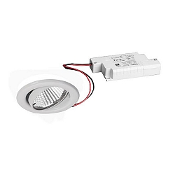 Downlight BB09 rond, dimbaar IP20, wit dimbaar