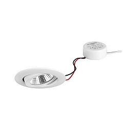 Downlight BB03 draaibaar, dimbaar IP20, wit dimbaar
