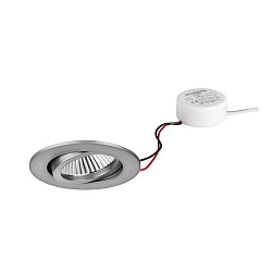 Downlight BB03 draaibaar, dimbaar IP20, nikkel mat dimbaar