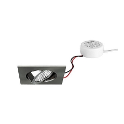 Downlight BB03 draaibaar, dimbaar IP20, nikkel mat dimbaar