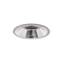 Plafondinbouwarmatuur APOLLO MEGA rond, direct IP20, zilver dimbaar