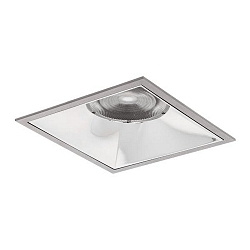 Inbouwarmatuur APOLLO MAXI vierkant, schakelbaar LED IP20, zilver dimbaar 20W 2651lm 4000K CRI 90-100