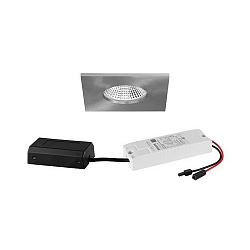 recessed luminaire IP65, glossy 7W 620lm 3000K 20-40� 20-40� CRI 80-89