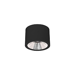 Downlight APOLLO MIDI glad, rond, schakelbaar IP20, gepoedercoat, zwart 