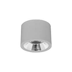 Downlight APOLLO MAXI glad, rond, schakelbaar IP20, gepoedercoat, zilver 