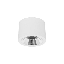 Downlight APOLLO MAXI glad, rond, DALI aanstuurbaar IP20, gepoedercoat, wit dimbaar