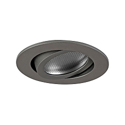 Luidspreker rond, draaibaar, titaan