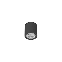 Downlight APOLLO MINI rond, schakelbaar, gefacetteerd IP20, gepoedercoat, zwart 