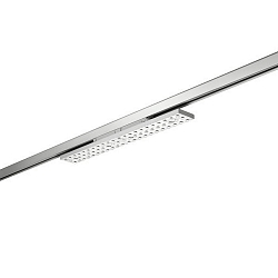 3-phase spot BALI MIDI DA 25�/25� DALI-2 - 58.7CM rotatable, DALI controllable, with lens optics IP20, silver matt dimmable