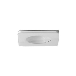 Downlight COVER-UP stijf, vierkant, helder, wit