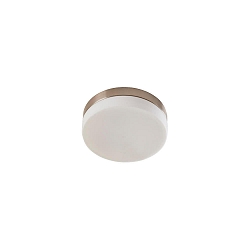 wall and ceiling luminaire IDA � 18CM 1 flame E27 IP44, nickel matt dimmable