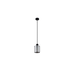 Pendelarmatuur MURRAY 1-vlams, cilindrisch E27 IP20, zwart mat dimbaar