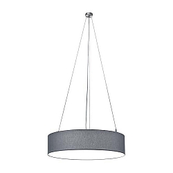 Pendelarmatuur SOFT TUBE 780 E27 IP20, groen, nikkel mat dimbaar
