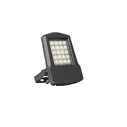 Strijklicht MATRIX IP66, titaan, transparant