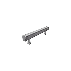 Paneelspot WALLWASHER IP66, titaan dimbaar