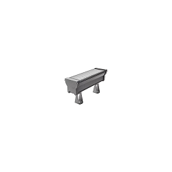 Paneelspot WALLWASHER IP66, titaan dimbaar