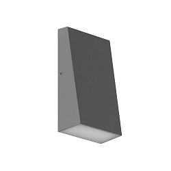 outdoor wall luminaire DAR switchable LED IP54, grey 