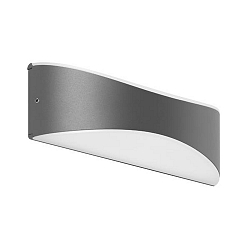 outdoor wall luminaire REMUS switchable LED IP65, grey 