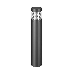 Paallamp ZAGAMI IP54 cilindrisch, schakelbaar LED IP54, grafietgrijs 
