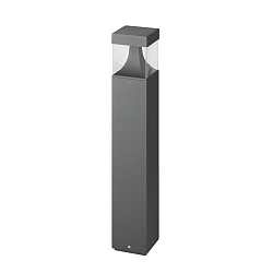 Lichtpaal MEDUSA rond, schakelbaar LED IP54, grafiet 