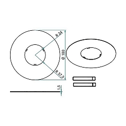 Adapter, chroom
